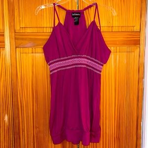 Hot Tempered Embroidered Tank XL